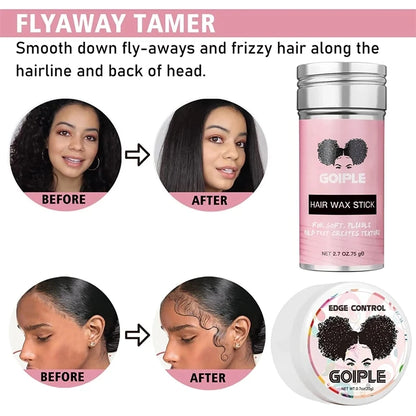 Melting Spray for Lace Front Invisible Wig Glue Waterproof Bond Adhesive Remover Edge Control Gel Wax Stick Wig Caps Styling Kit