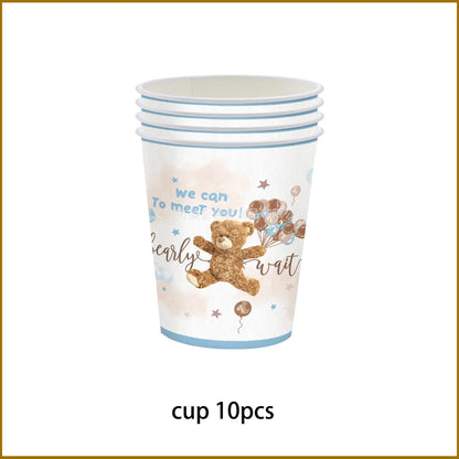 Teddy Bear Birthday Party Disposable Supplies