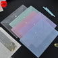 5pcs Plastic Transparent Document Storage Folder  Bag 16C -A4 Paper Size