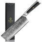 Sunnecko Damascus Chef Knife Set – 1–7 PCS High Carbon VG10 Steel Ultra‑Sharp Kitchen Knives