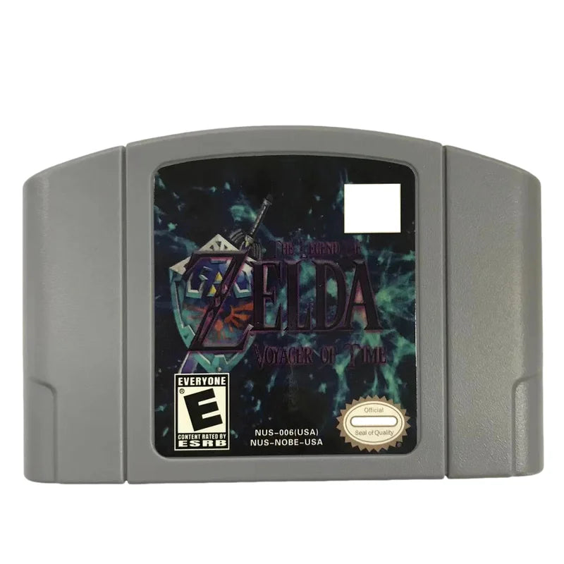 N64 USA Version 64 Bit Console Video Games Cartridge ZELDA Series Ocarina Of Time Majoras Mask Hobby Collection Gift Toys