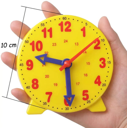 Early Education Time Teaching Clock-  Learning Resources  Age 4+ Kids