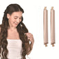 Heatless Satin Hair Curling Rod Headband – No‑Heat Soft Sleep Rollers for Effortless Lazy Curls