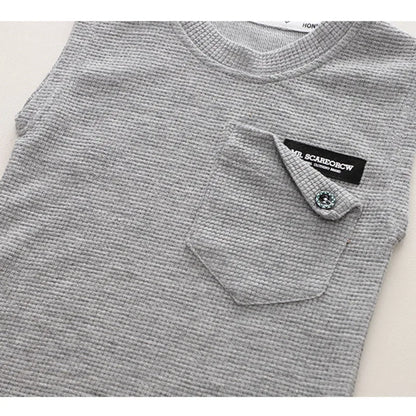 Summer Clothes Children Boys Vest Shorts 2Pcs/Sets