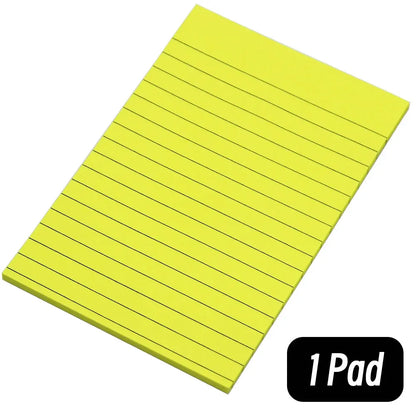 45 Sheets/Pad Scribed Notepad Post  Sticky Notes 8 Colors