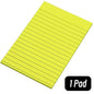 45 Sheets/Pad Scribed Notepad Post  Sticky Notes 8 Colors