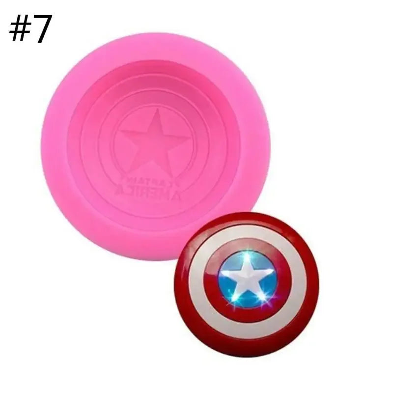 1pcs 3D Anime Silicone Molds Sugarcraft Fondant Chocolate Mold Face Silicone Cake Mold Cake Decorating Tools