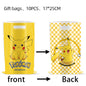 Pokemon theme Birthday Gift Bag Pokemon Figures Pikachu Candy Bag Packaging Pokemon Giveaway Party Favors Children Toy  Supplies