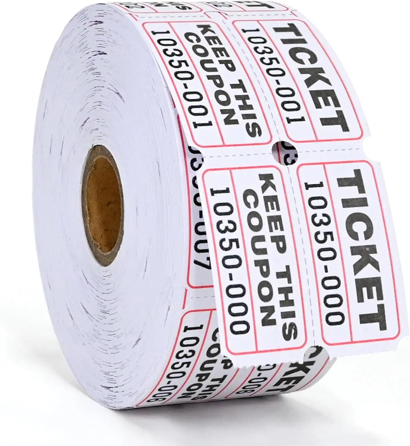 L LIKED Raffle Tickets Double Rolls 1000 per Roll 50/50 Raffle Tickets for Events, Entry, Class Reward, Prizes