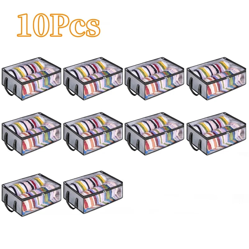 Large Capacity Black Hat Organizer: Foldable Non-Woven Cap Holder and Clothes Storage Hanging Bag
