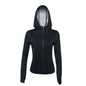 Neoprene Black Sweat Sauna Shapewear T-Shirt for Women