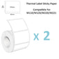 Phomemo M110/M220 40x30mm Thermal Labels - Self-Adhesive Waterproof Gloss Stickers for  Business/Barcode/Packaging/Office Use