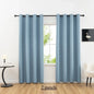 2pcs 100% Blackout Curtains, Thermal Insulated Window Drapes, Window Curtains for Living Room, Bedroom, Kitchen Home Decoration