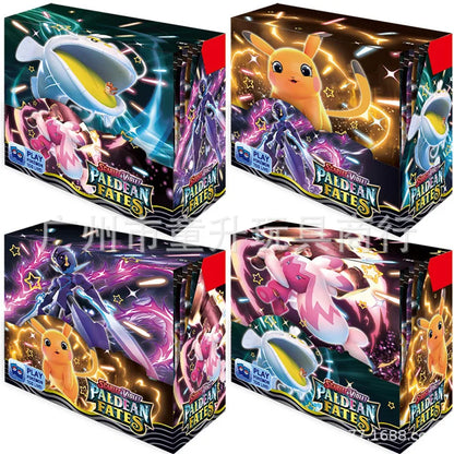360Pcs Pokemon Card Prismatic Evolutions Scarlet Violet 151 Surging Sparks PALDEAN FATES English Booster Battle Transaction Card