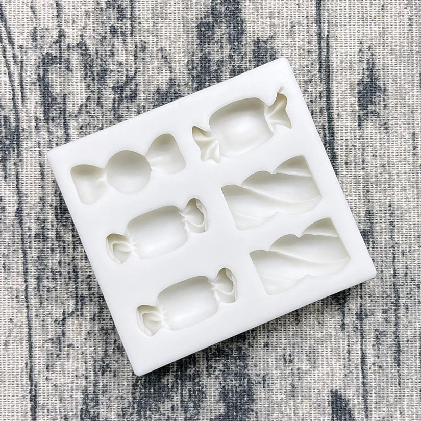 Candy Shape Silicone Mold – Sugarcraft & Fondant Baking Tool