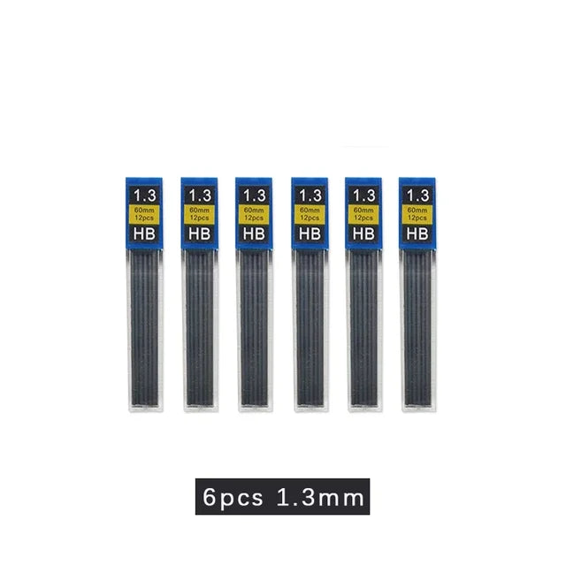 Metal Automatic Mechanical Pencil 5/0.7/0.9/1.3/2.0mm