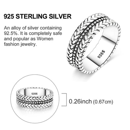 Rings Original 925 Sterling Silver Rings Simple Zircon Heart Ring For Wedding Valentine's Day Women Ring Jewelry Gift