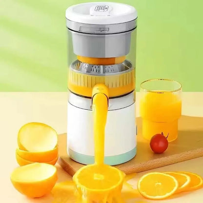 Rechargeable Portable Citrus Juicer with USB Charging & Cleaning Brush