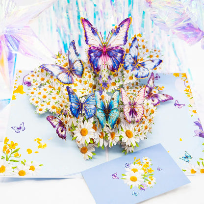 3D Pop Up Flower Greeting Cards Wedding Card Anniversary Thanksgiving Valentines Day Birthday Gift Thank You Card Handmade Cards