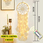 big dream catcher hanging/light decoration nordic decoration home girls room/nursery/kids decor dreamcatcher children room new 5