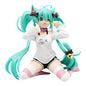 20CM Anime Hatsune Miku X Cinnamoroll Figure Anime Peripheral Collectible Models Decorative Decorations Children Kawaii Gift