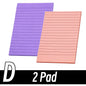 45 Sheets/Pad Scribed Notepad Post  Sticky Notes 8 Colors
