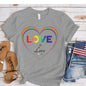 Pride  Love Is Love Printed Women T-shirts