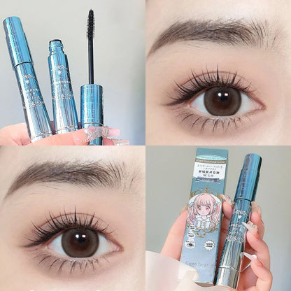 Fiber base mascara case is waterproof, thin and long, not easy to smudging and lengthening Long natural curling