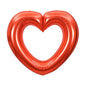 1pc Polychrome 40inch Heart Balloon Large Size Wedding Decor Bride To Be Photobooth Props Balloon Valentine's Day Party Decor
