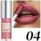 20-colors Glitter Lip Glaze Waterproof Diamond Shimmer Lip Gloss Sparkling Liquid Lipstick Long Lasting Lip Makeup for Women Gif