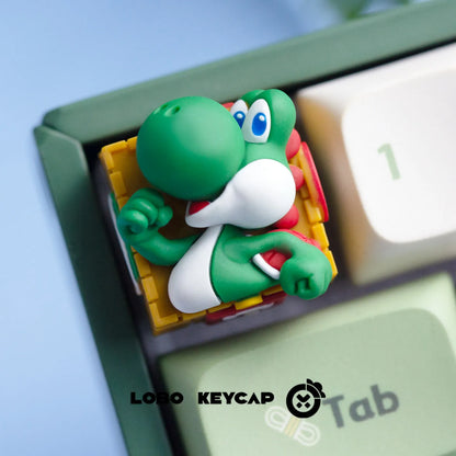 Super Mario Resin Keycaps