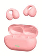T75 Fone Bluetooth Headset 5.3 Wireless Bone Conduction Headphones Clip Ear Music Noise Canceling HD Call Sports Gaming Earphone