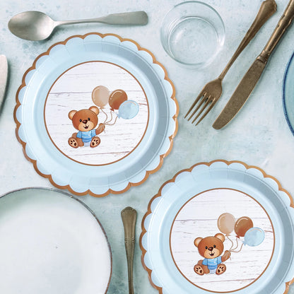 Cute Bear Disposable Party Tableware   Supplies