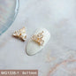 10pcs/lot Luxury No Fading Bow Butterfly Arc Nail Art Parts Zircon Crystal Manicure Nails Accesorios Supplies Decorations Charms