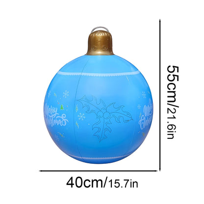 Multiple styles Giant Inflatable Christmas Ball Outdoor Inflatable Decoration Christmas Snowman PVC Inflatable Decorated Ball