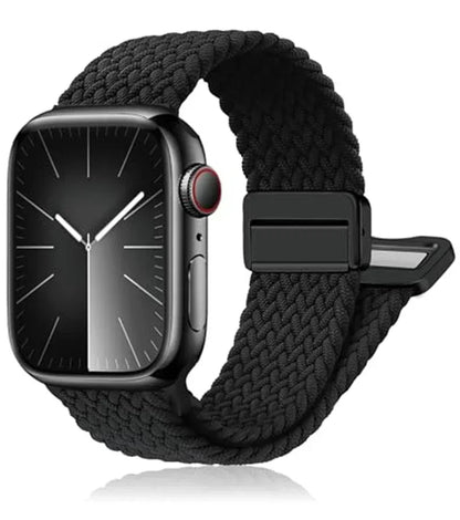 Braided Strap For Apple Watch band 40mm 44mm 42/46mm 49mm 45mm 38/41mm Magnetic buckle Bracelet Series 10 SE 9 8 7 6 5 4 Ultra 2