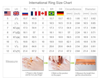925 Sterling Silver Ring – Colorful Cubic Zirconia Women’s Wedding & Engagement Jewelry