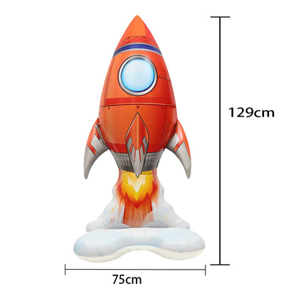 1pc Large Transportation Balloon Racing Balloon Fire Truck Ambulance School Bus Excavator Motorcycle Balloon for Boys Birthday