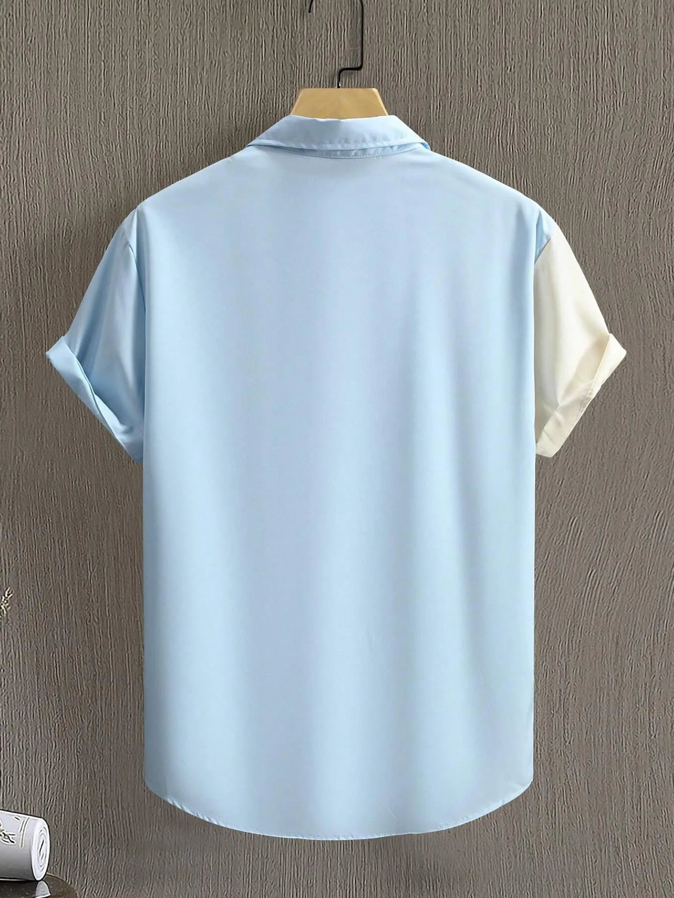Men's short-sleeved casual comfortable and soft 3D pattern print shirt