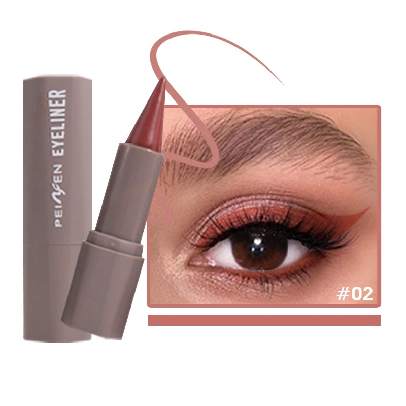 1pc eye shadow eyeliner pen, durable waterproof, easy sliding, create a lasting look