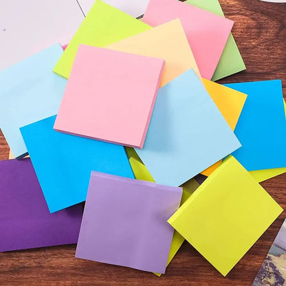 LOLEDE Kawaii Sticky Notes & Notepad Set – Index Tabs, Scratch Paper & Cute Stationery for School or Office
