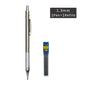 Metal Automatic Mechanical Pencil 5/0.7/0.9/1.3/2.0mm