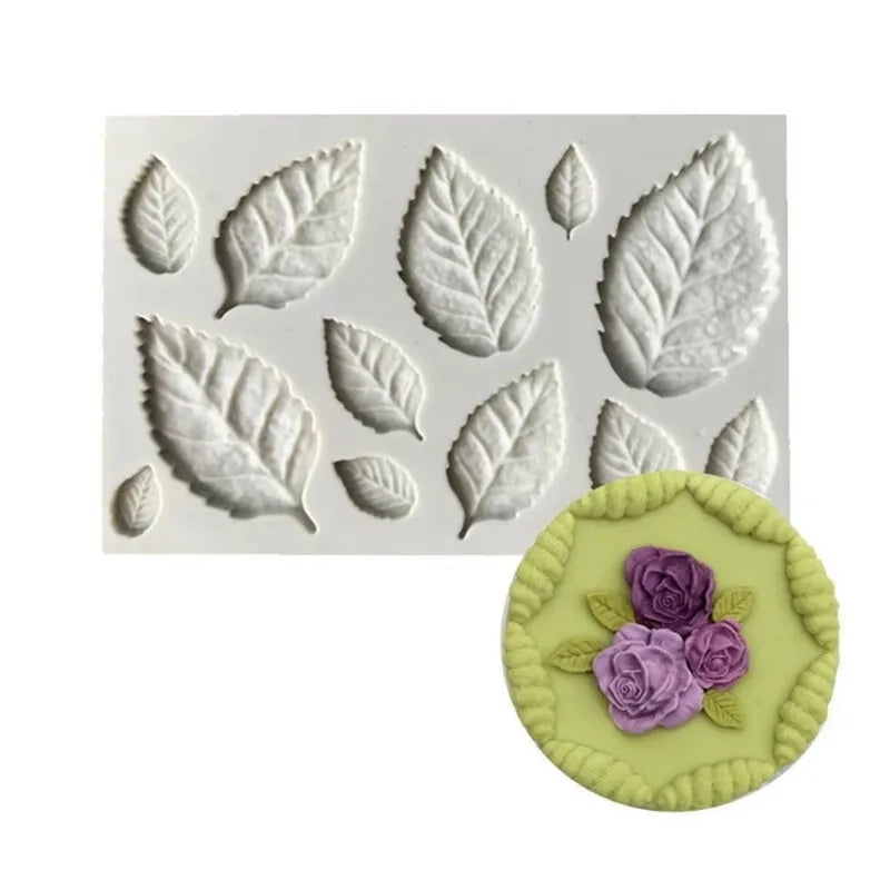 1PC Leaf Maple Leaf Shape Silicone Molds Chocolate Pudding Fondant Tools Baking Tools