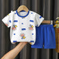 Casual Baby Boy Short Sleeve Sports T-shirt and  Shorts Set