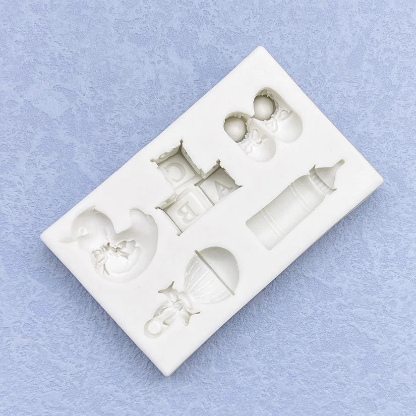 Baby Silicone Sugarcraft Mold Resin Tools Cupcake Baking Mould Fondant Cake Decorating Tools