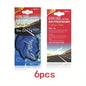 3-60 pieces Car Air Freshener, Natural Scented Tea Paper, Hanging Perfume Fragrance, Leaf Shape, Car Accessories, Interior.