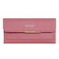 2024 New Women's Wallet Metal Long Folding Personalized Student Cute Mini Fashion Wallet Handheld Zero Wallet