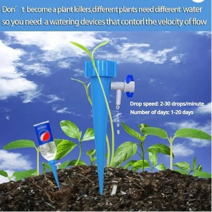 10PCS Flower Adjustable Automatic Drip Irrigation Plant Watering System Home Balcony Potted Plants Garden Irrigation Tools