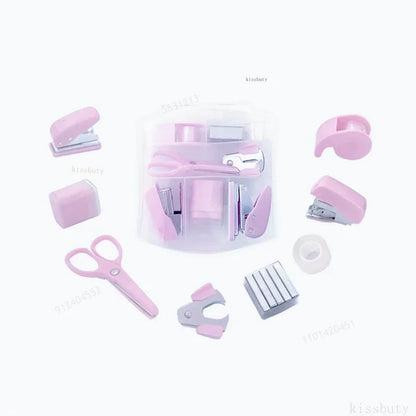Mini Desk Accessory Multifunction Stationery Set