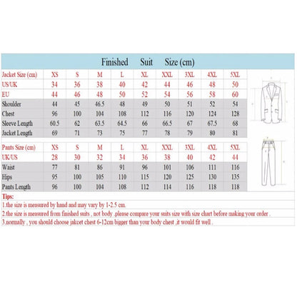 3 Pieces Tuxedo Suits for Men Slim Fit